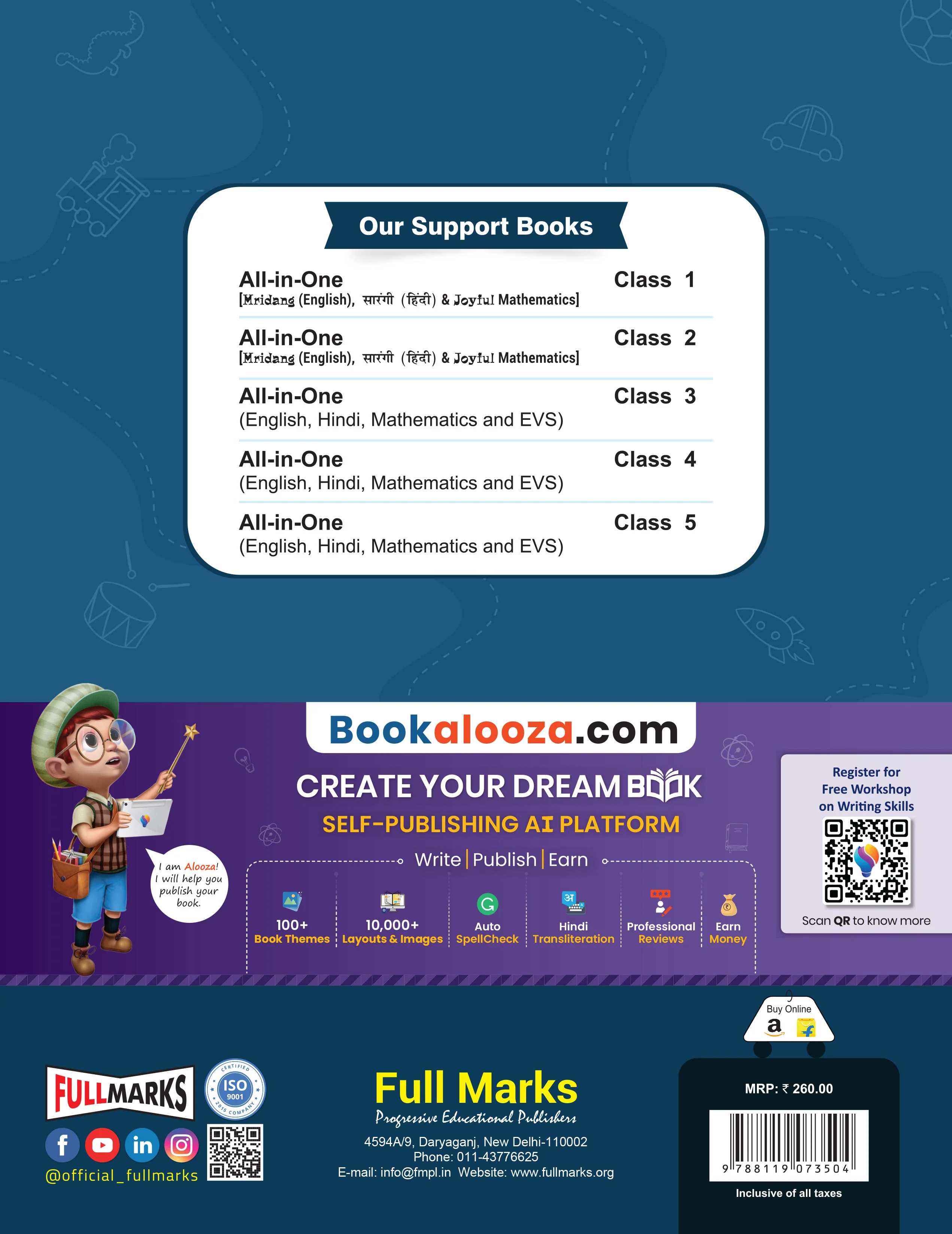 Full Marks All-in-One Class 2 | Complete Study Material for English, Hindi & Maths | Based on New NCERT Textbooks – Mridang, Sarangi, Joyful Mathematics | Aligned with Latest CBSE Syllabus - Image 3