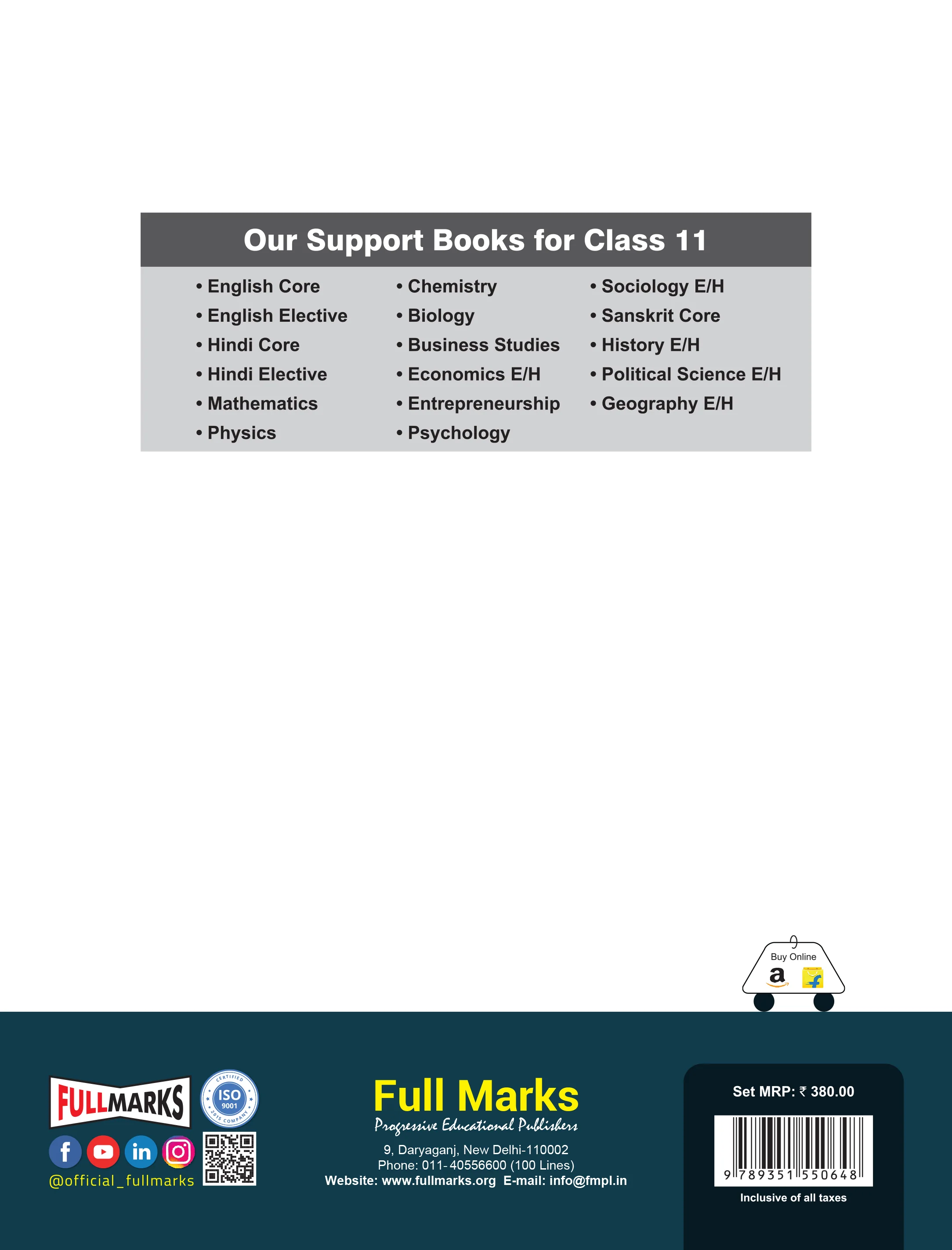 Full Marks Arthshastra Khand A Complete Study Material Class 11 | Based on Khand-A Arthshastra Mein Sankhyike | Includes Chapterwise Summary, Solved Q/A, Practice Papers and More - Image 3