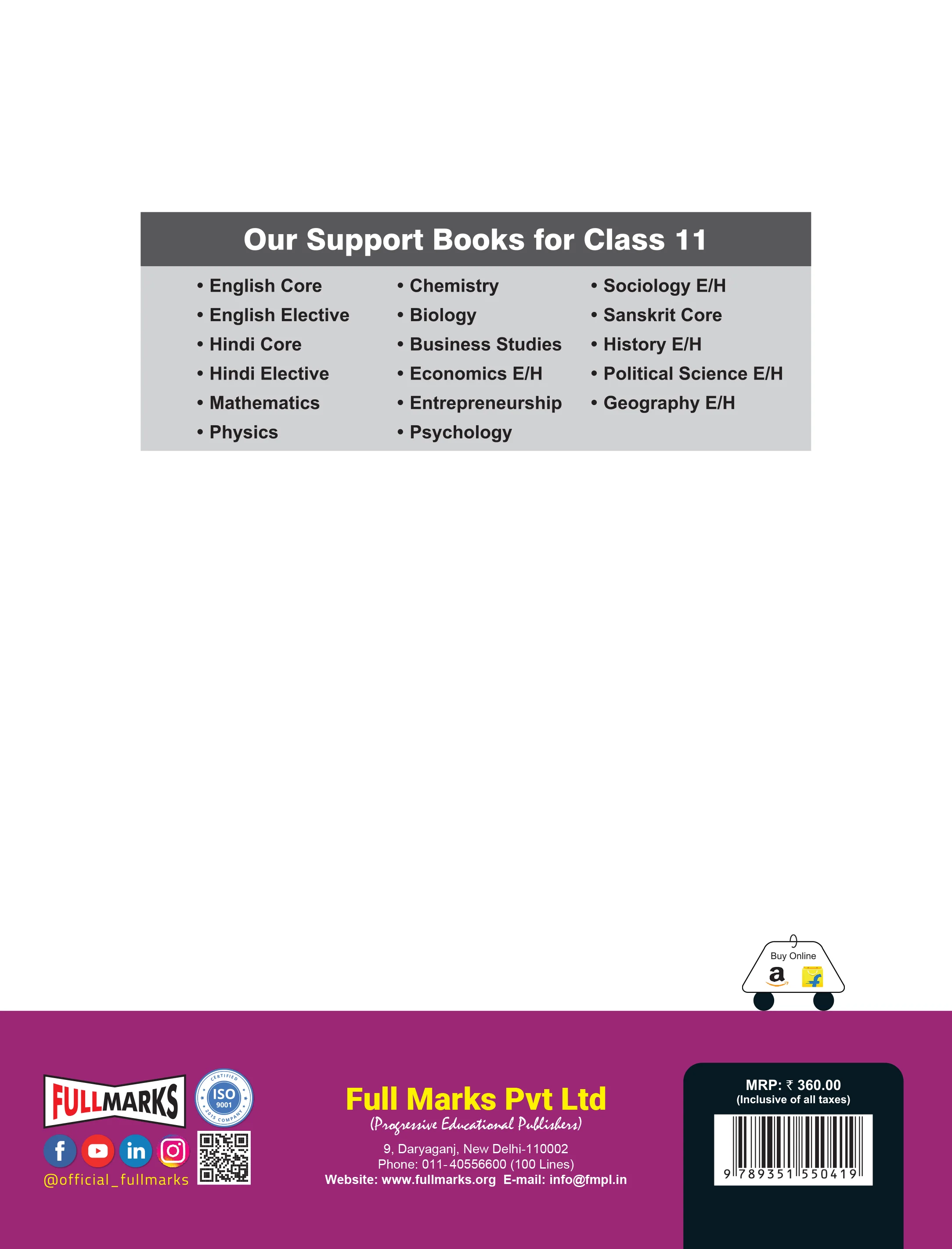 Full Marks Business Studies Complete Study Material Class 11 | Based on Latest NCERT Textbook Business Studies and CBSE Syllabus | Includes Chapterwise Summary, Solved Q/A, Practice Papers and More - Image 3