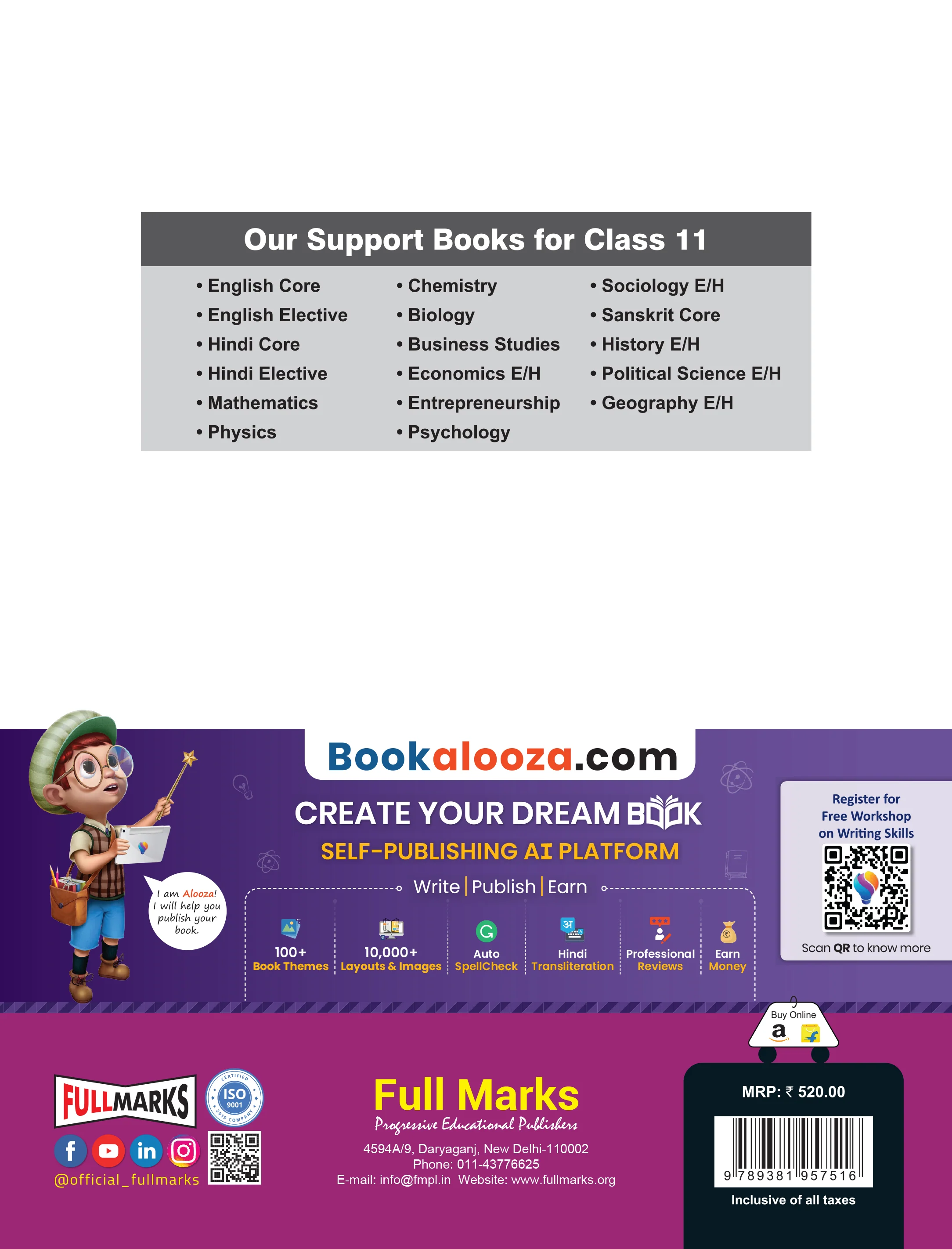 Full Marks Chemistry Complete Study Material Class 11 | Based on Latest NCERT Textbook Chemistry (Part 1 & 2) and CBSE Syllabus | Includes Chapterwise Summary, Solved Q/A, Practice Papers and More - Image 3