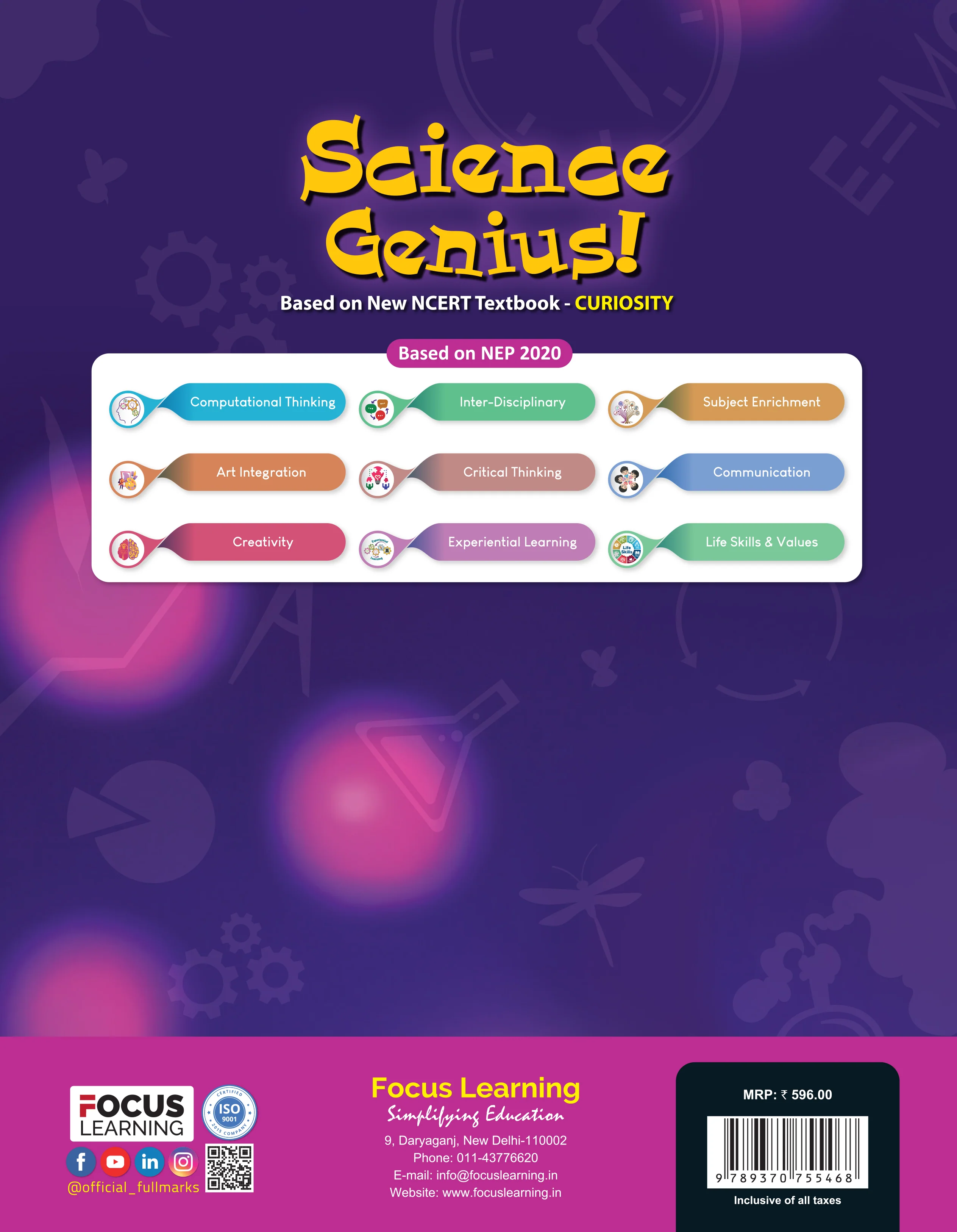 Focus Learning Science Genius for Class 7 | Based on New NCERT Textbook Curiosity | In Accordance with NCF 2023 - Image 2