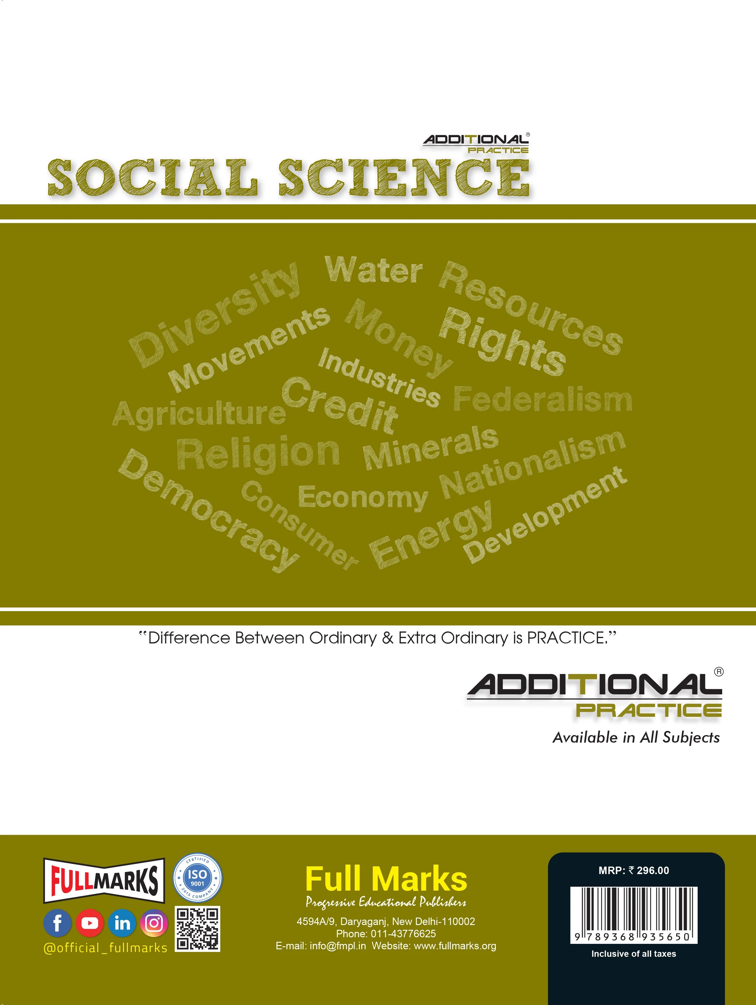 Full Marks Additional Practice – Social Science Worksheets Class 10 | Based on NCERT Textbook India and the Contemporary World-II, Contemporary India-II, Democratic Politics-II, Understanding Economic Development - Image 2