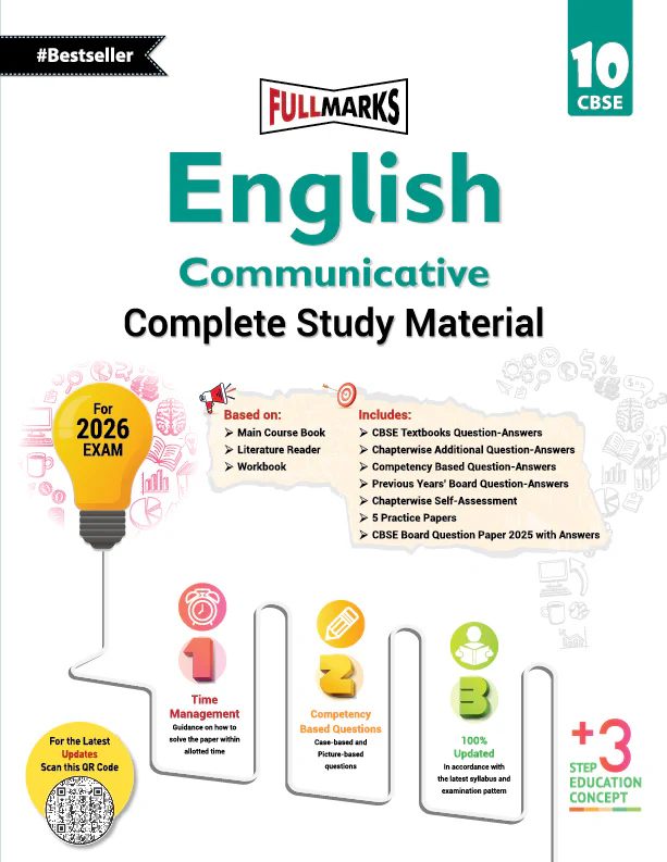 Full Marks Class 10 Combo of 3 Books - English Comm + Hindi B + Social Science | Complete Study Material - Image 2