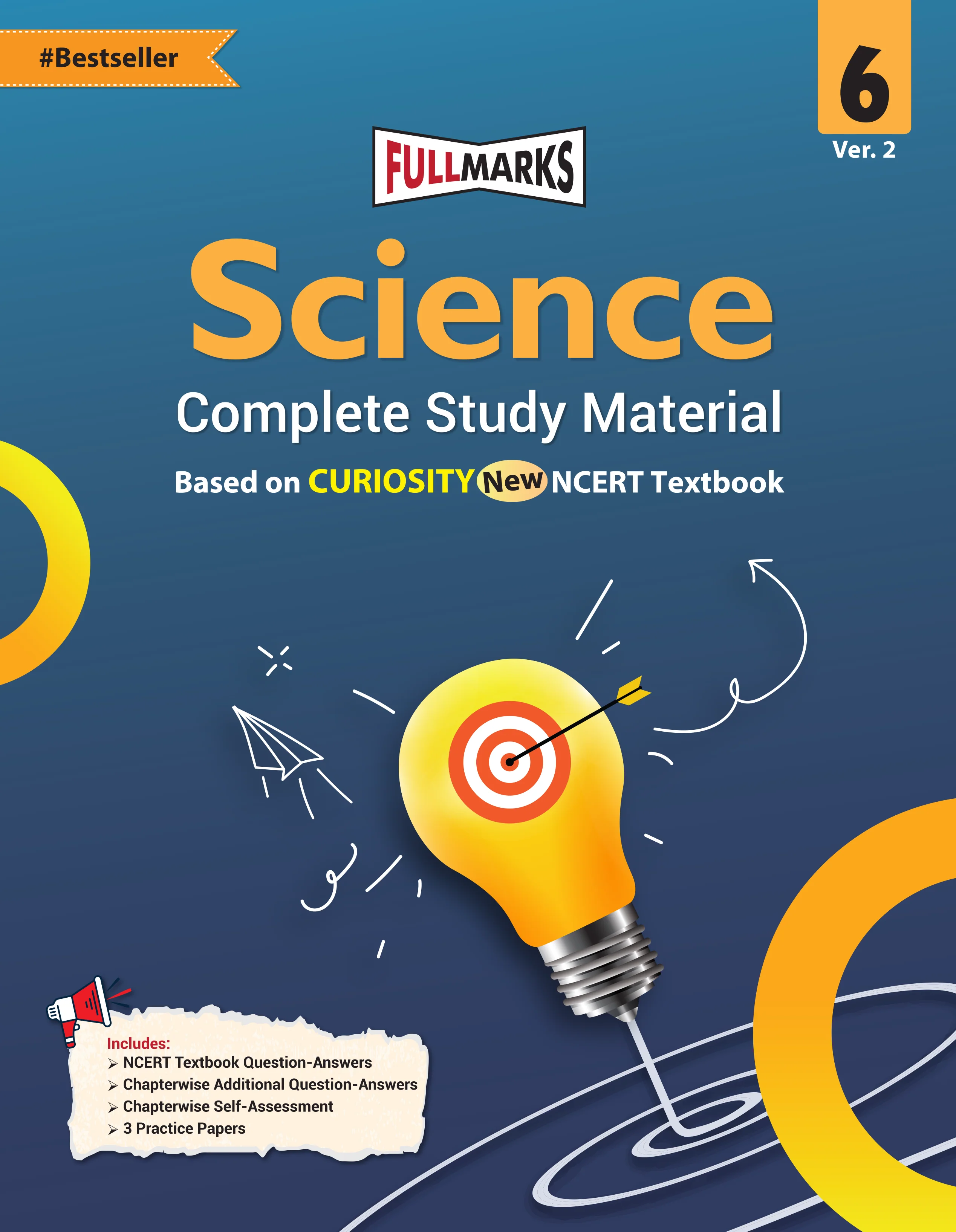 Full Marks Class 6 Combo of 3 Books - Mathematics (GANITA PRAKASH) + Science (CURIOSITY) + Social Science (EXPLORING SOCIETY) | Complete Study Material - Image 3