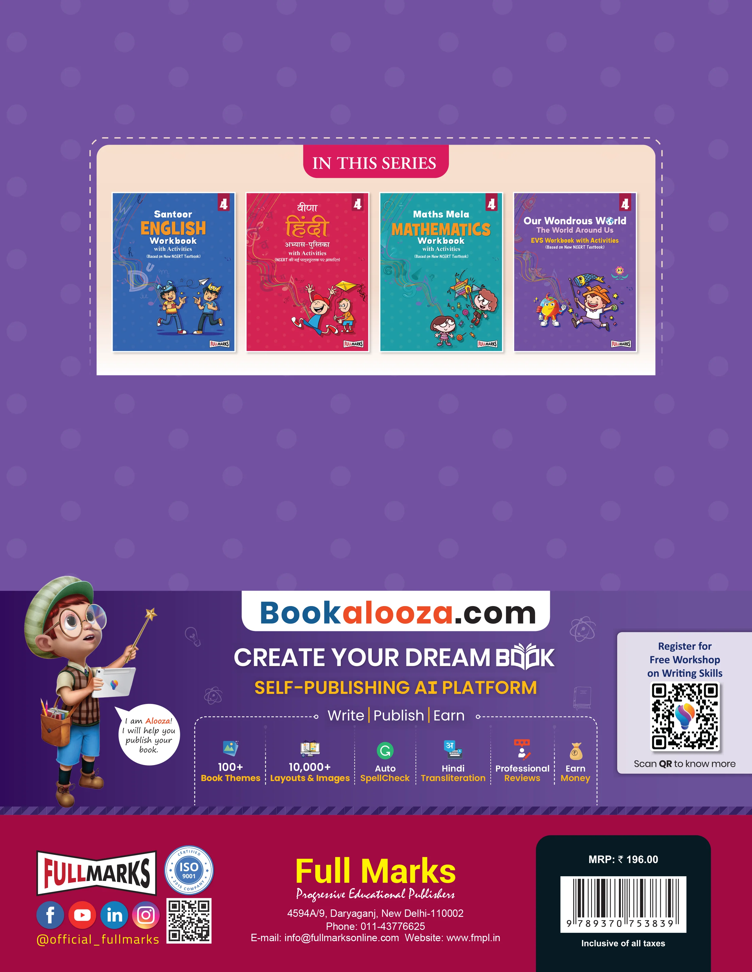 Full Marks EVS Workbook (With Activities) Class 4 | Based on Latest NCERT Textbook Our Wondrous World and CBSE Syllabus | Includes Chapterwise Summary, Practice Papers and More - Image 2