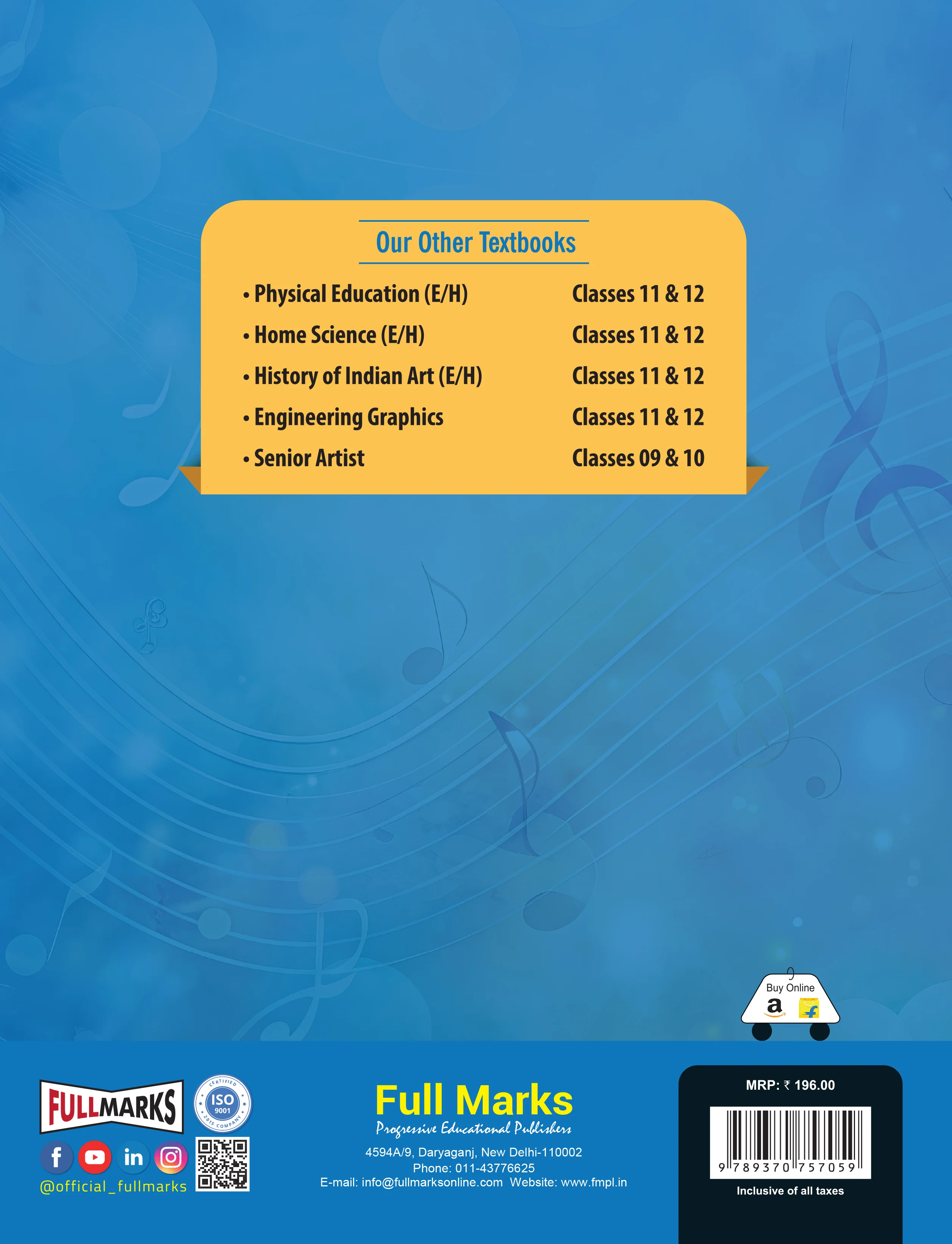 Full Marks Sargam – A Textbook of Music Ver. 1 for Class 9-10 | Based on Latest CBSE Syllabus | For Subject Codes 034 & 035 - Image 2