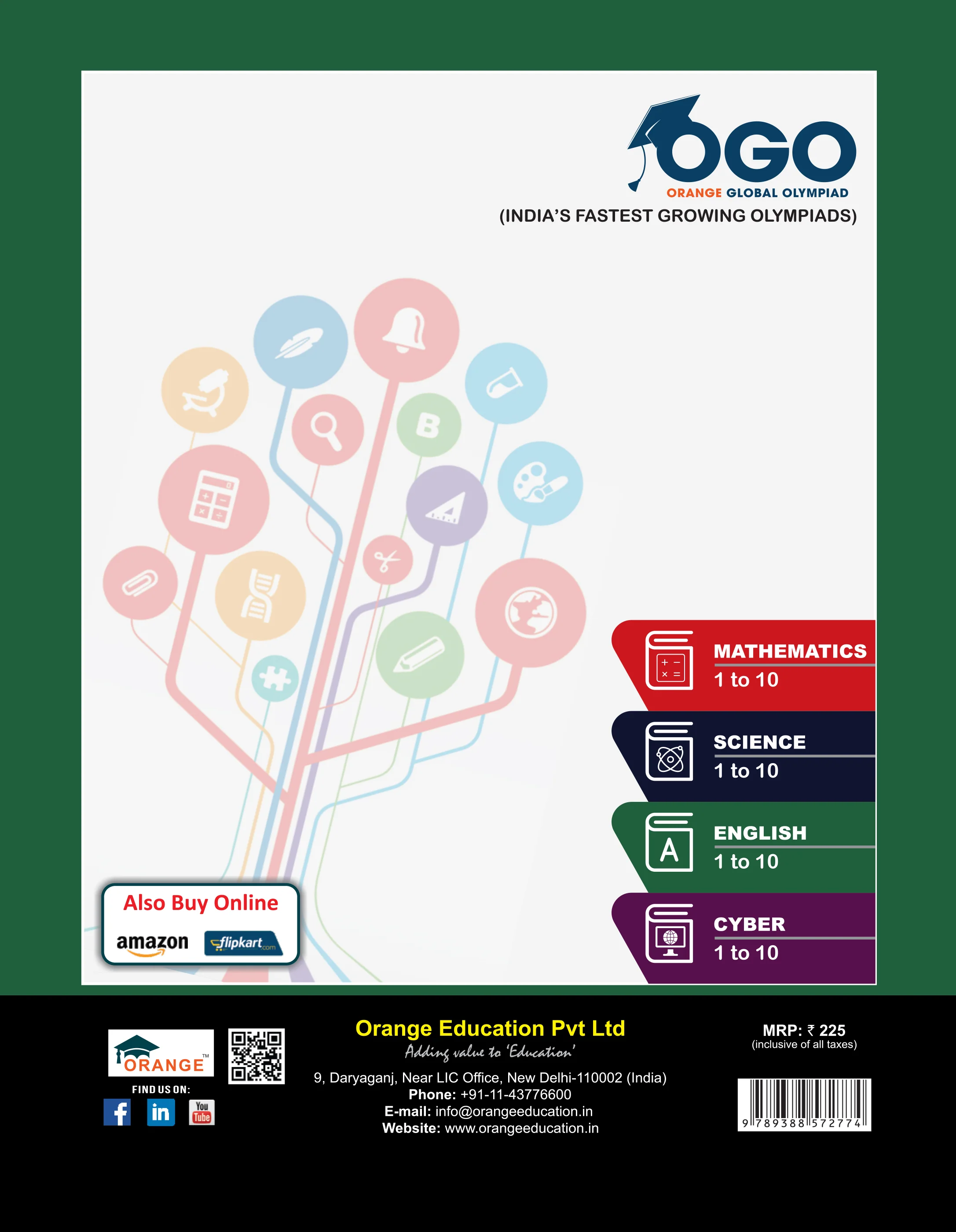 Full Marks Science NLE Olympiad Prep Book for Class 3: Aligned with Bloom's Taxonomy, NCERT Syllabus, HOTS, and Model Test Papers | Strengthens Problem-Solving Skills | Ideal for 2025 & 2026 Olympiads - Image 2