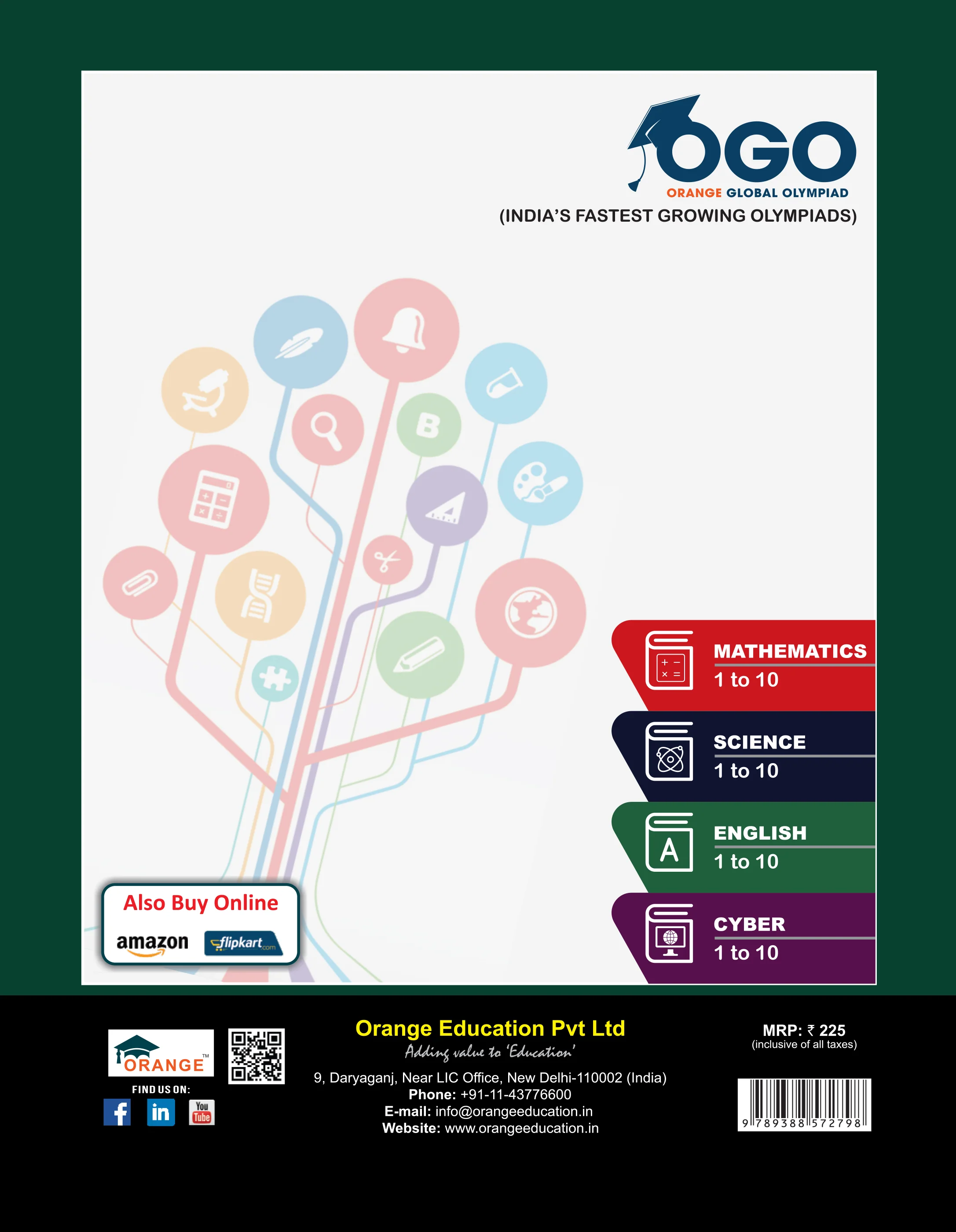 Full Marks Science NLE Olympiad Prep Book for Class 5: Aligned with Bloom's Taxonomy, NCERT Syllabus, HOTS, and Model Test Papers | Strengthens Problem-Solving Skills | Ideal for 2025 & 2026 Olympiads - Image 2