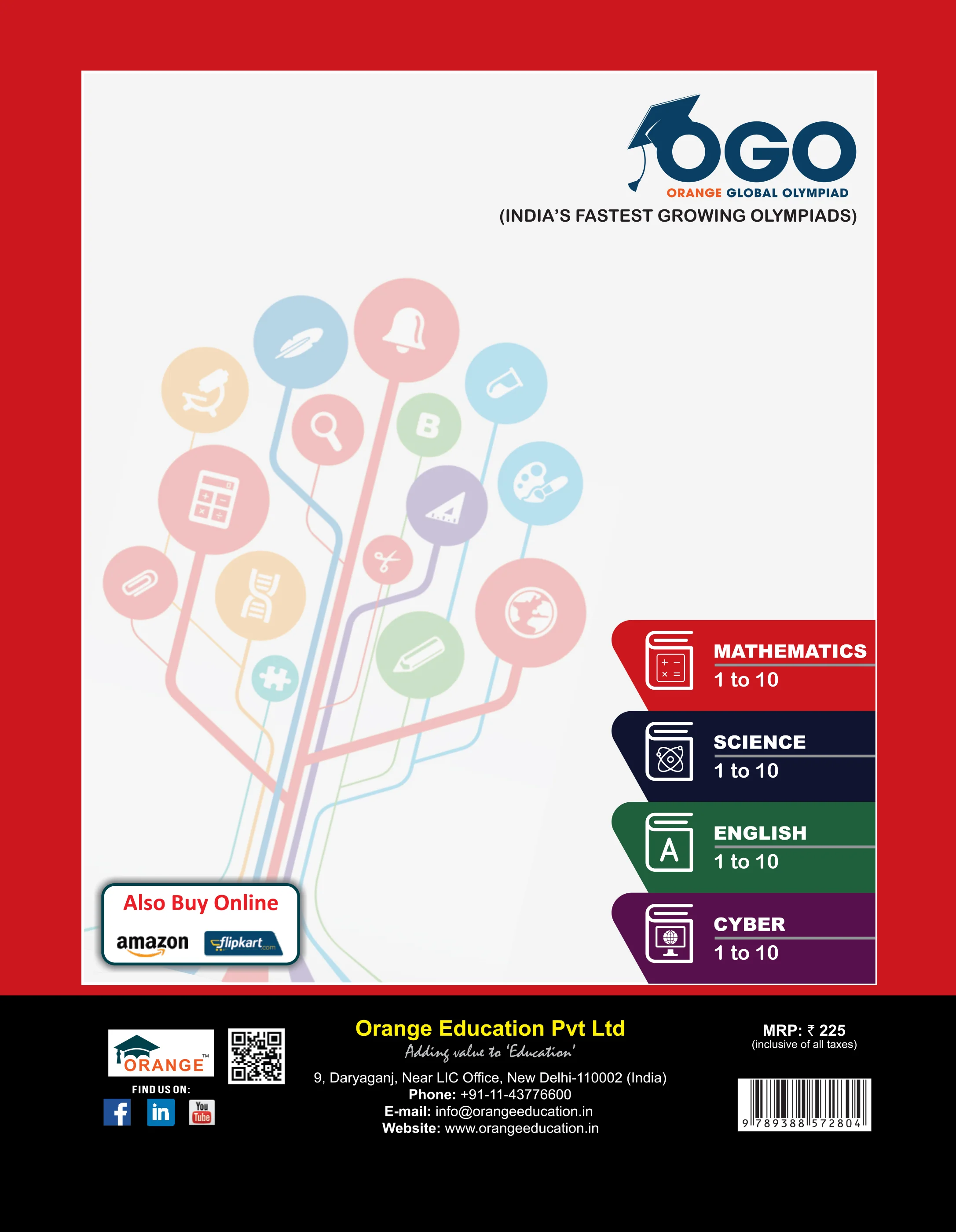 Full Marks Science NLE Olympiad Prep Book for Class 6: Aligned with Bloom's Taxonomy, NCERT Syllabus, HOTS, and Model Test Papers | Strengthens Problem-Solving Skills | Ideal for 2025 & 2026 Olympiads - Image 2