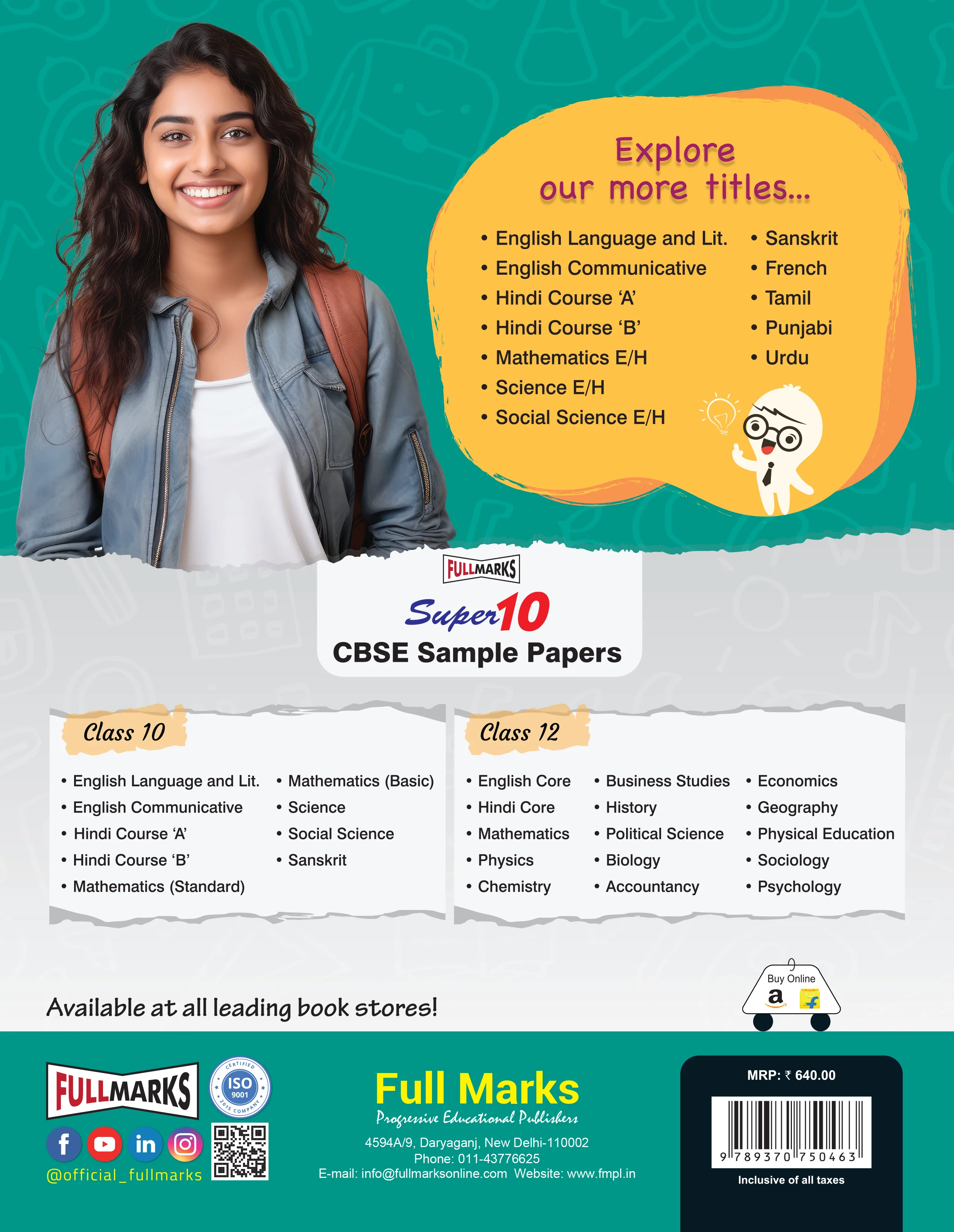 Full Marks Social Science Complete Study Material Class 10 | Based on India and the Contemporary World-II, Contemporary India-II, Democratic Politics-II, Understanding Economic Development | Covers Chapterwise Summary, Solved Q/A, Practice Papers and More - Image 3