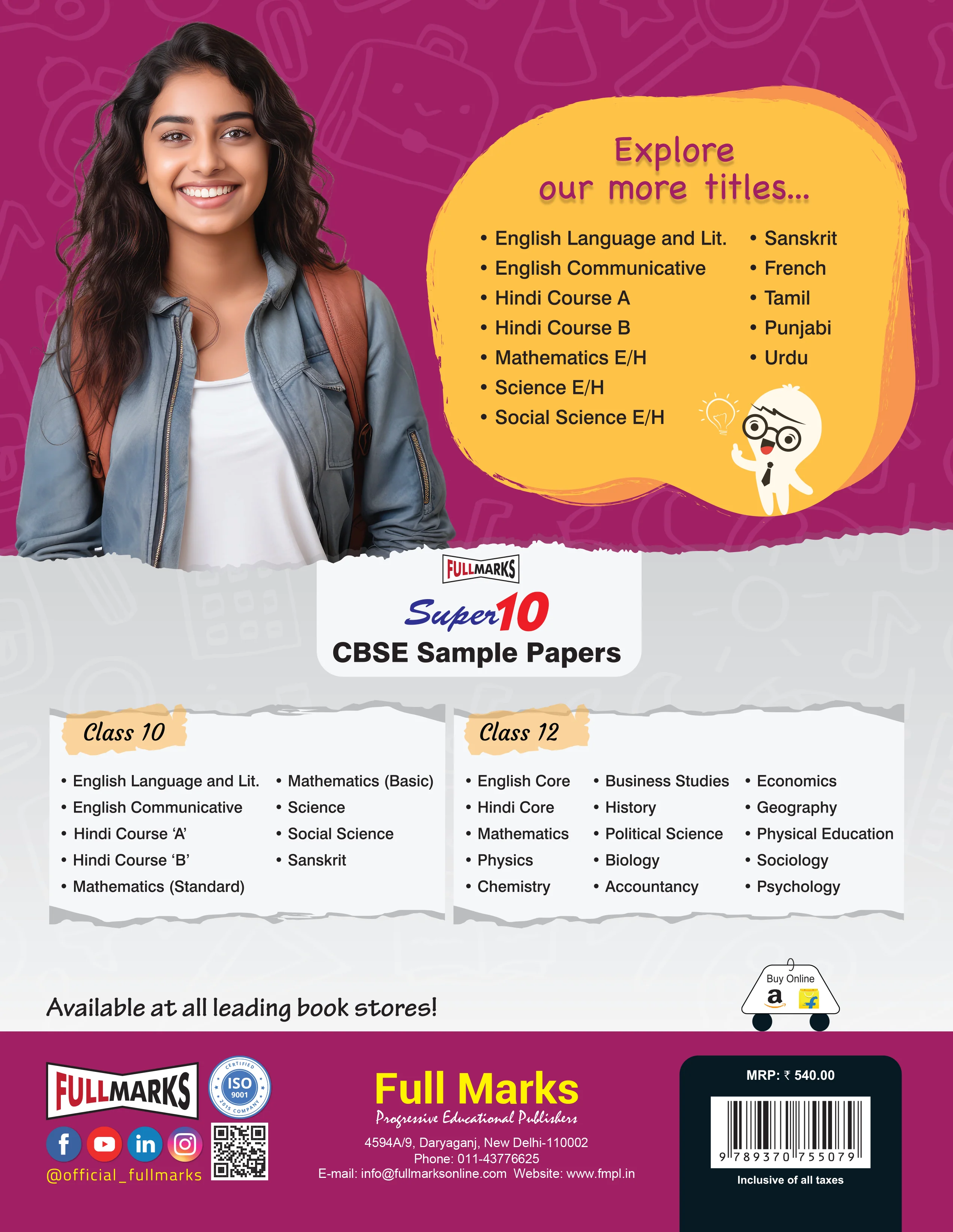 Full Marks Social Science Complete Study Material Class 9 | Based on India and the Contemporary World-I, Contemporary India-I, Democratic Politics-I, Economics | Includes Chapterwise Summary, Solved Q/A, Practice Papers and More - Image 3