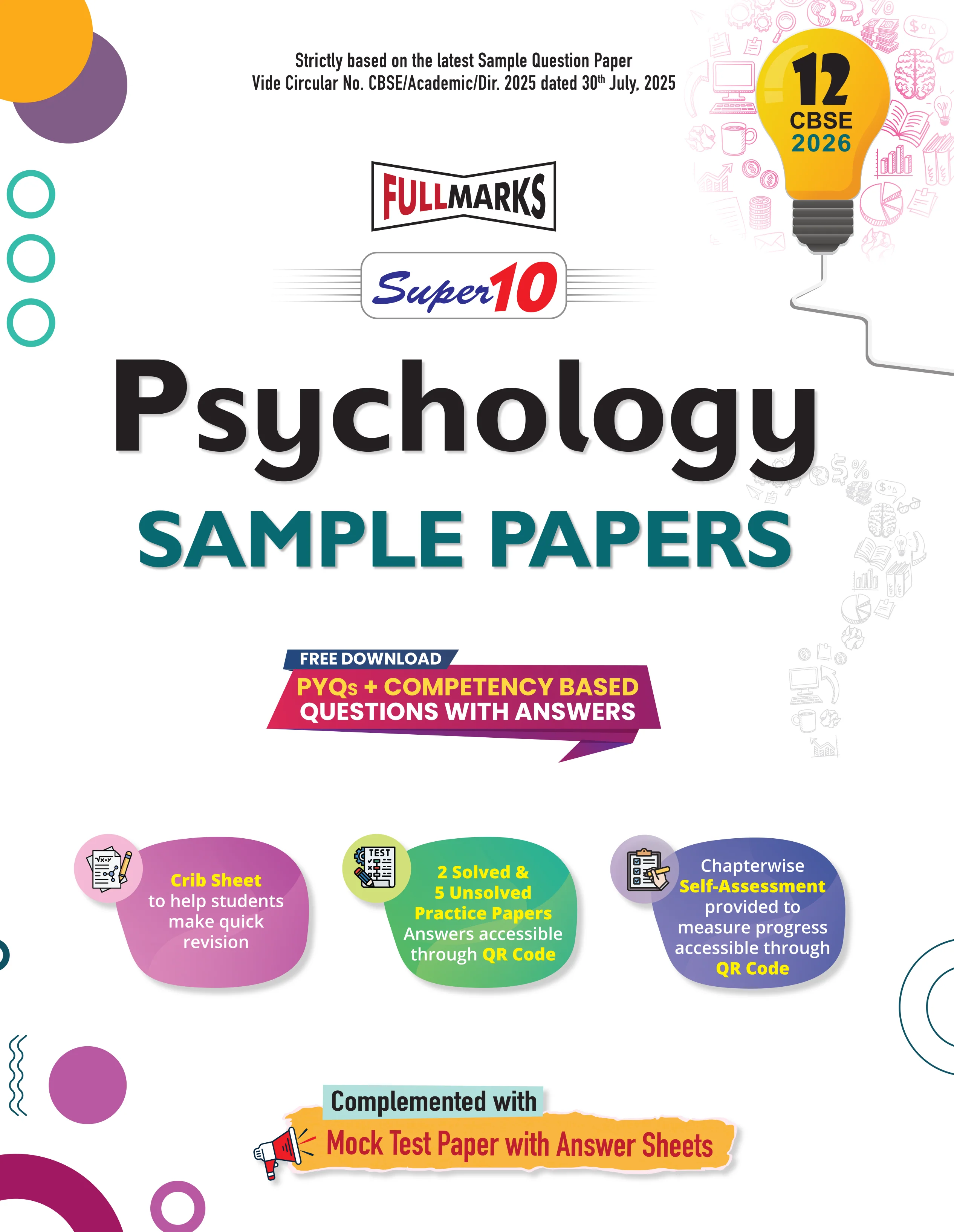 Full Marks Super 10 Sample Paper Combo of 3 for Class 12 – History + Political Science + Psychology | Latest Sample Papers for CBSE 2026 Exam - Image 4