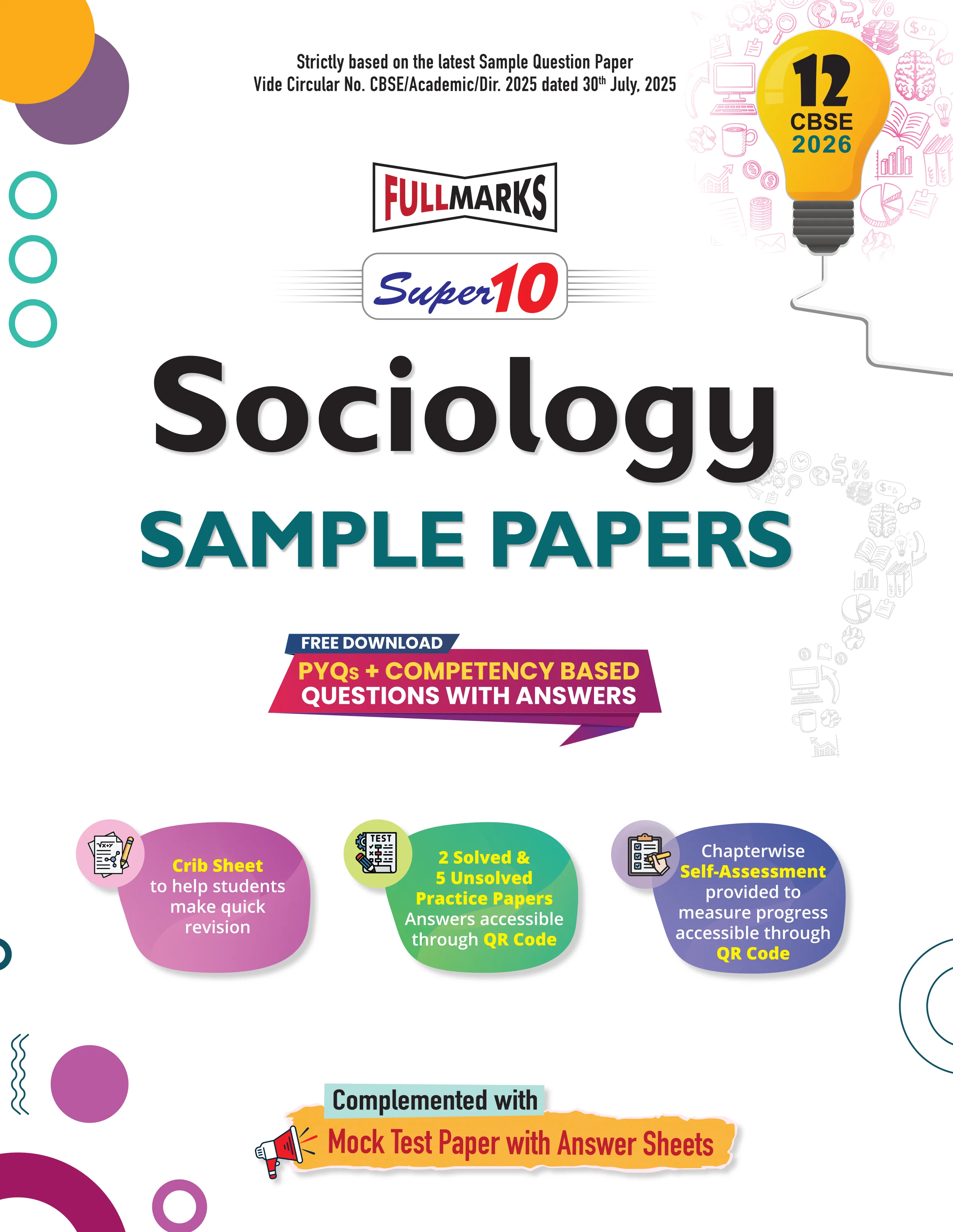 Full Marks Super 10 Sample Paper Combo of 3 for Class 12 – History + Political Science + Sociology | Latest Sample Papers for CBSE 2026 Exam - Image 4