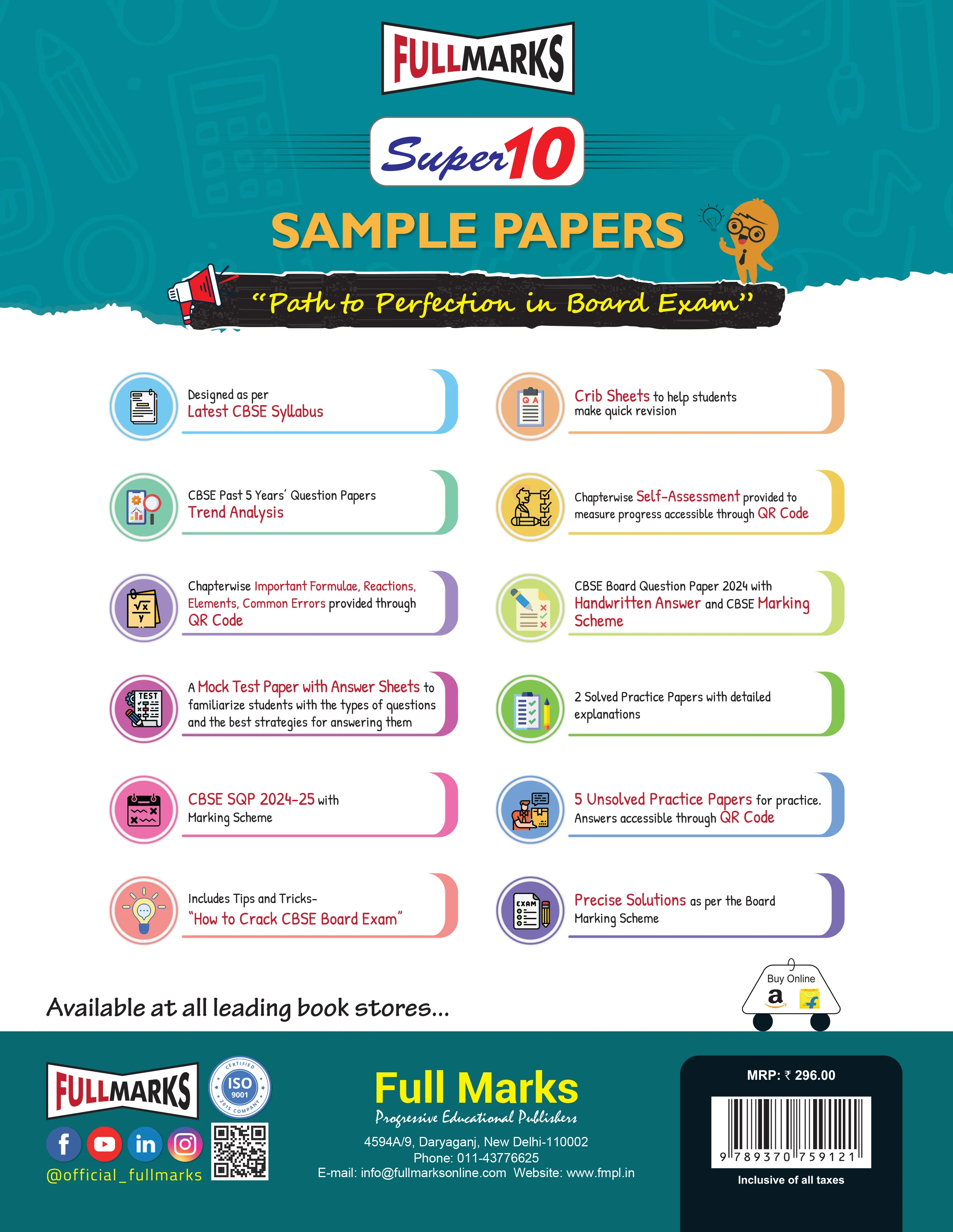 Full Marks Super10 English Core Sample Paper Class 12 – for CBSE 2026 Exams | Based on Latest CBSE Guidelines | Competency-Based Questions, PYQs, Practice Papers, Crib Sheet & Self-Assessment Tools - Image 3