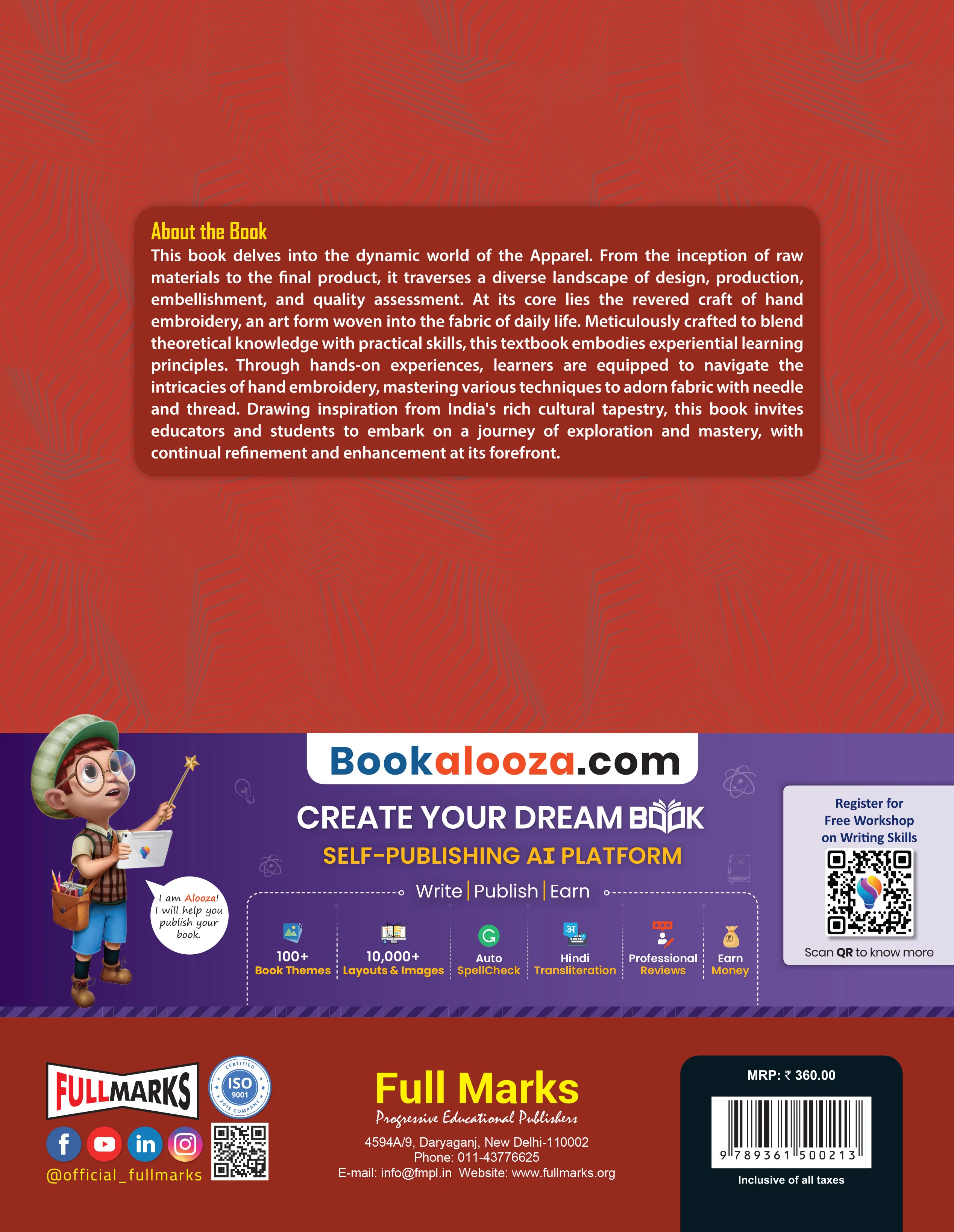 Full Marks Apparel Skill Education Textbook for Class 9 | Subject Code 414 - Image 2